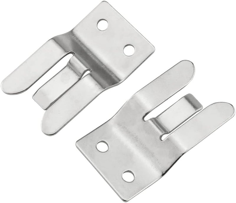 DGHAOP Microphone Holders 4pcs Metal MIC Holder/Clip with Screws for Car Radio MH48 Microphone, FT1907/FT8900/FT7900/FT7800R, etc. - Image 4